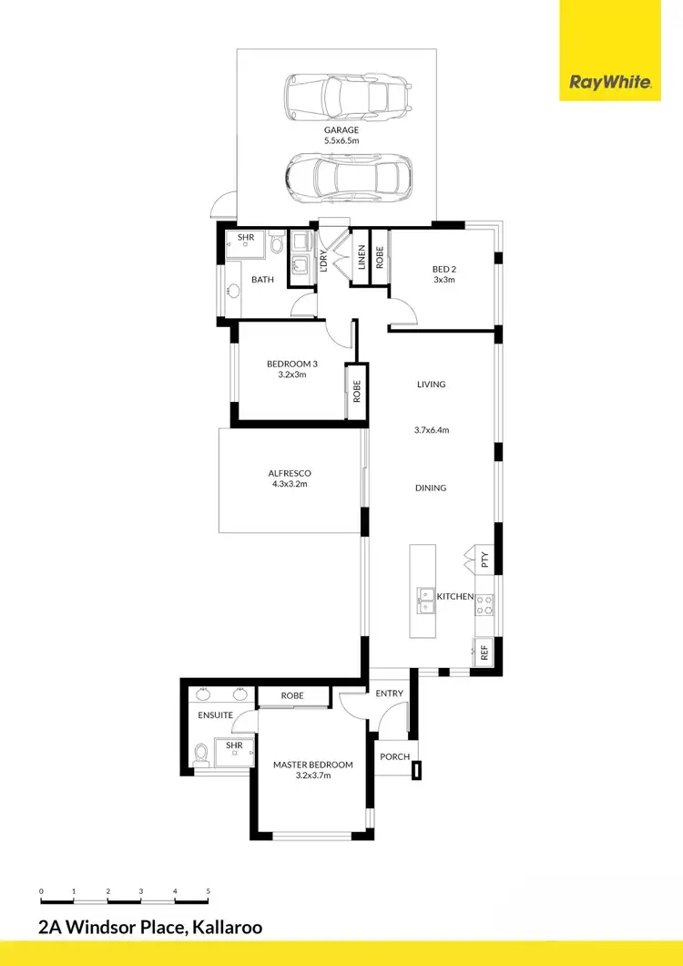 Floorplan of Homely house listing, 2a Windsor Place, Kallaroo WA 6025