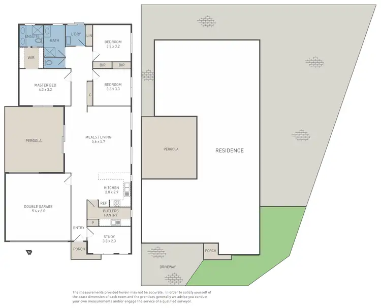 Floorplan of Homely house listing, 8 Rinella Way, Werribee VIC 3030