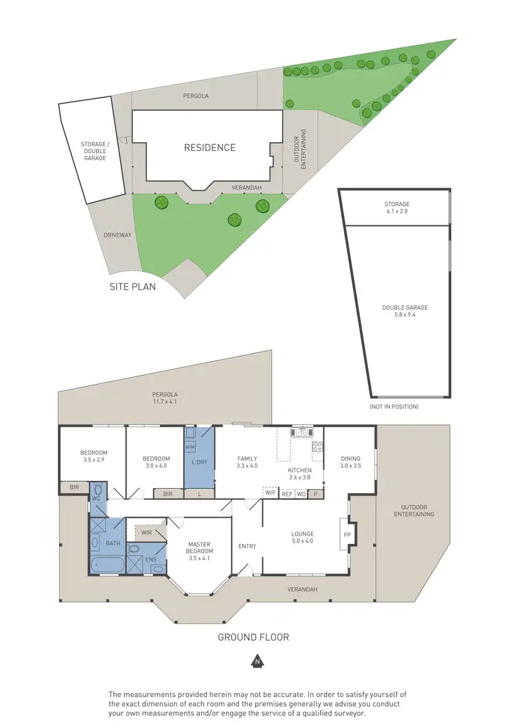 Floorplan of Homely house listing, 4 Gum Close, Hoppers Crossing VIC 3029