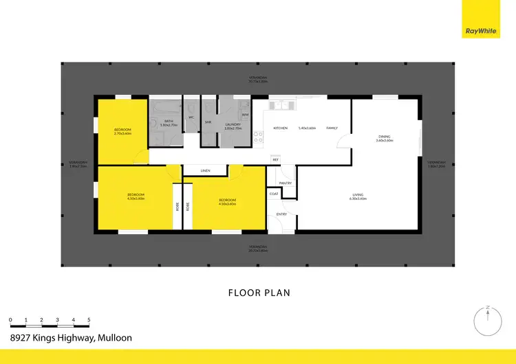 Floorplan of Homely other listing, 8927 Kings Highway, Mulloon NSW 2622
