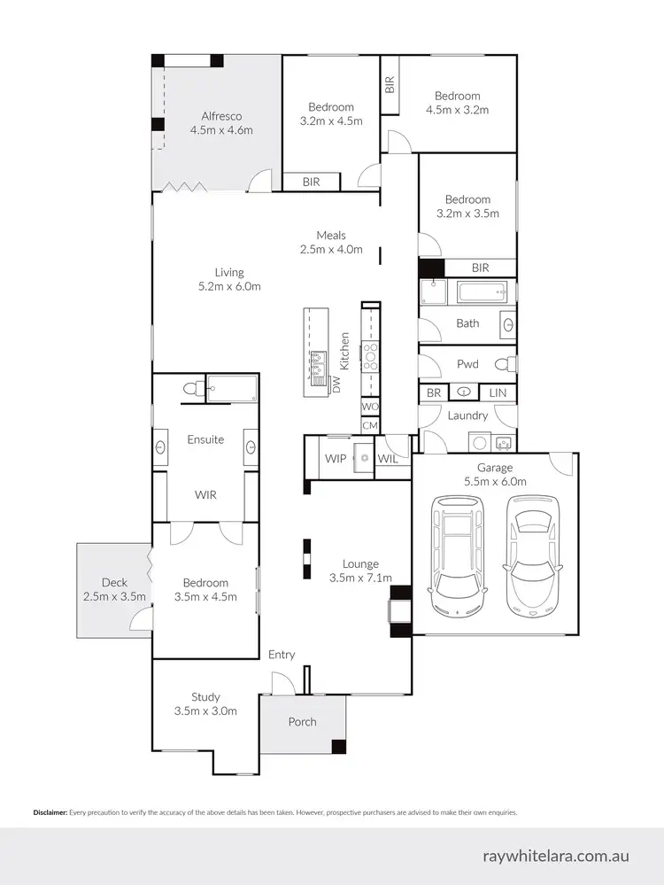 Floorplan of Homely house listing, 19 Springwater Drive, Lara VIC 3212