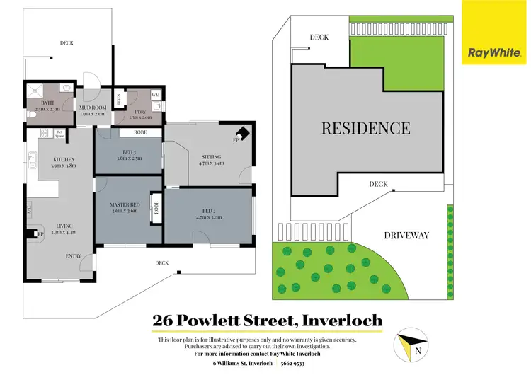 Floorplan of Homely house listing, 26 Powlett Street, Inverloch VIC 3996