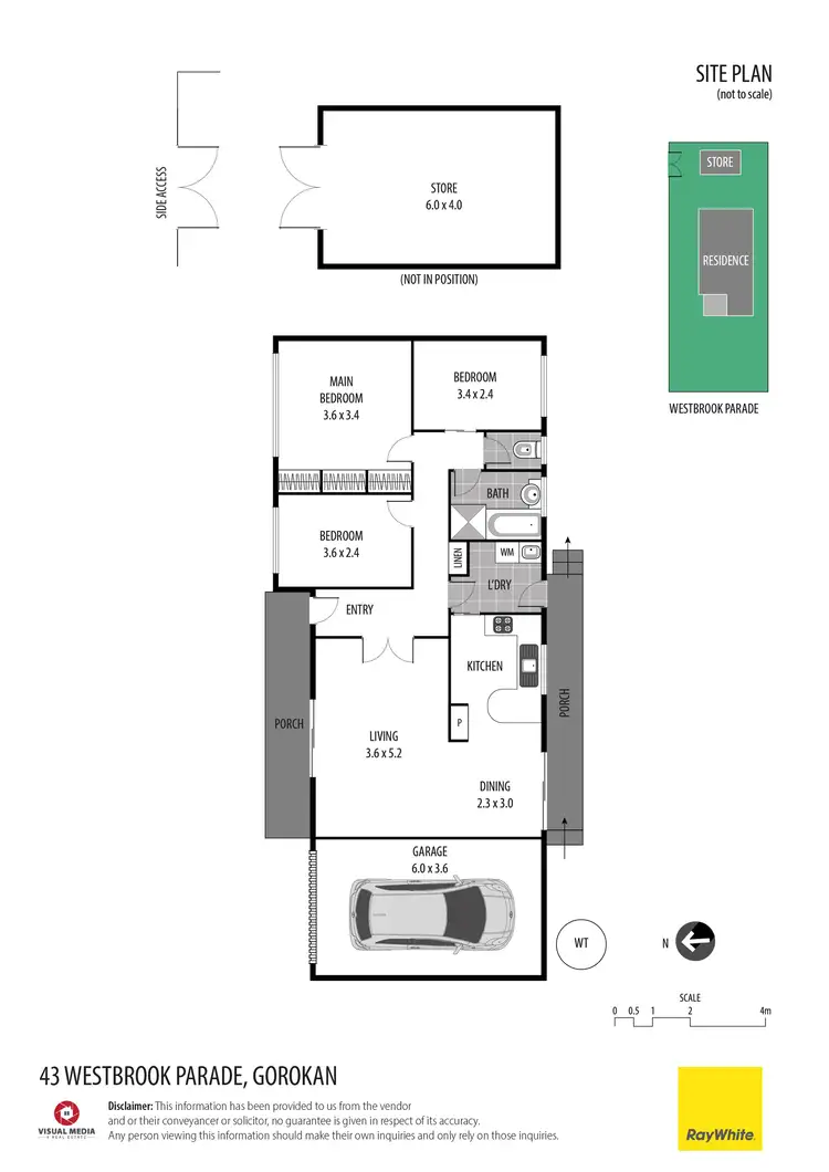 Floorplan of Homely house listing, 43 Westbrook Parade, Gorokan NSW 2263