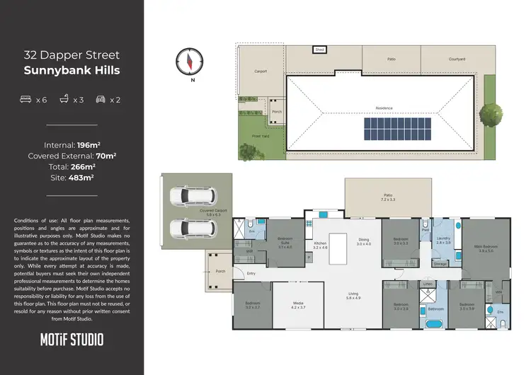 Floorplan of Homely house listing, 32 Dapper Street, Sunnybank Hills QLD 4109