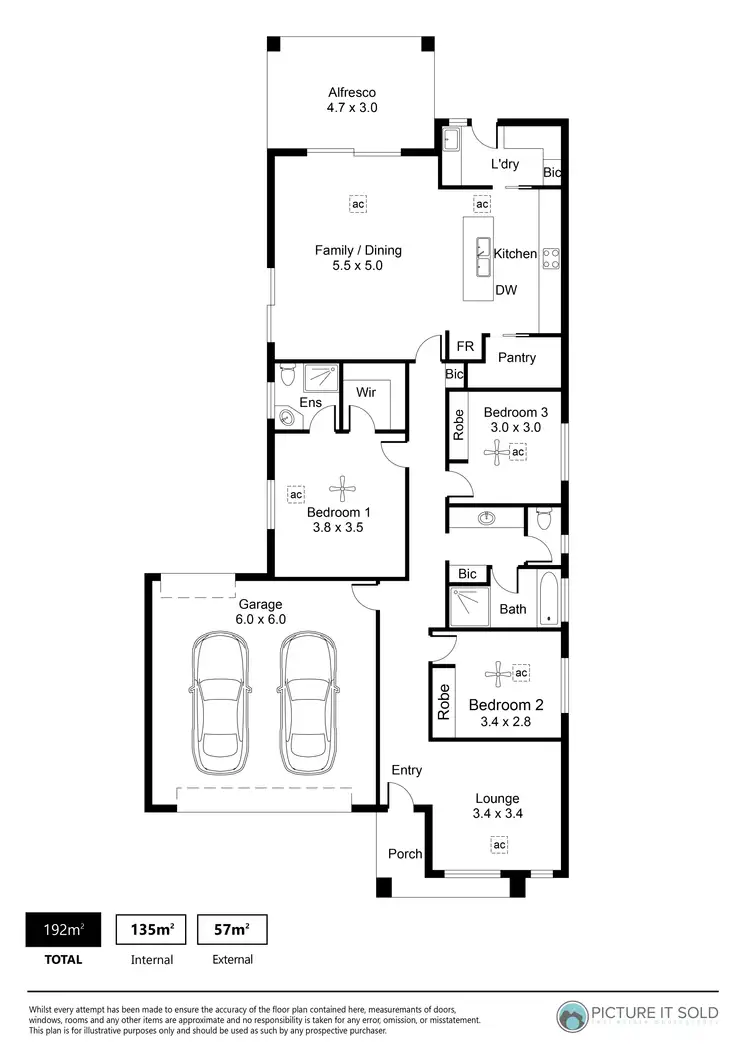 Floorplan of Homely house listing, 13 Antonio Circuit, Angle Vale SA 5117