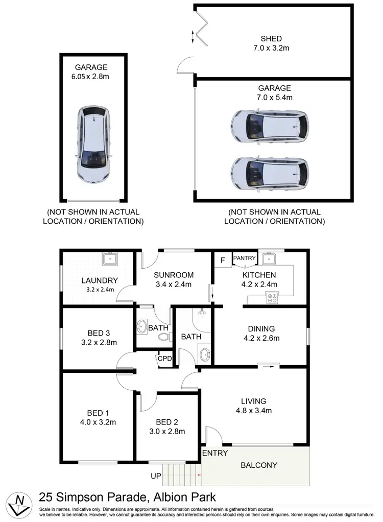 Floorplan of Homely house listing, 25 Simpson Parade, Albion Park NSW 2527