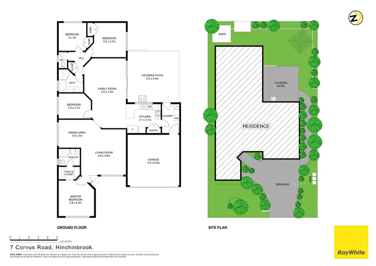 Floorplan of Homely house listing, 7 Corvus Road, Hinchinbrook NSW 2168