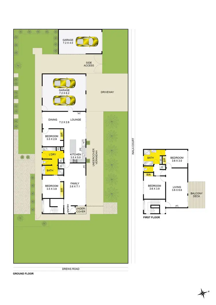 Floorplan of Homely house listing, 8 Drews Road, Marshall VIC 3216