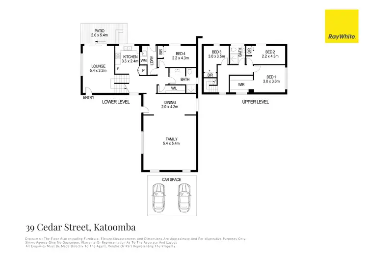 Floorplan of Homely house listing, 39 Cedar Street, Katoomba NSW 2780