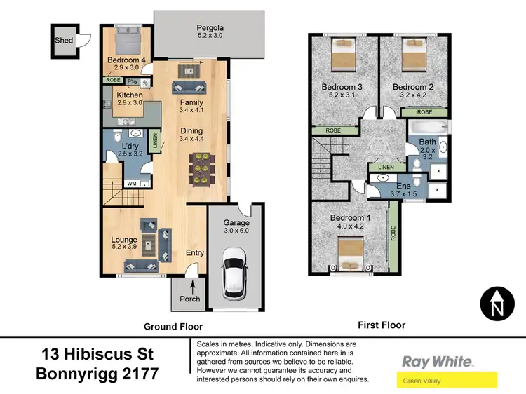 Floorplan of Homely house listing, 13 Hibiscus Street, Bonnyrigg NSW 2177