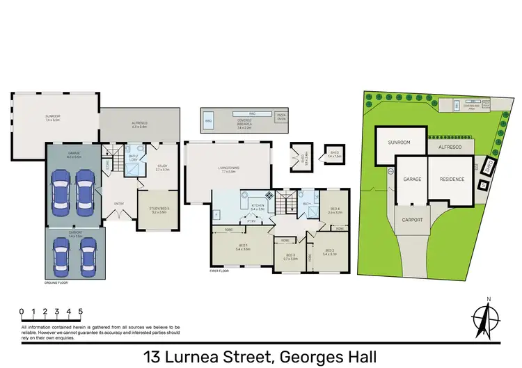 Floorplan of Homely house listing, 13 Lurnea Avenue, Georges Hall NSW 2198