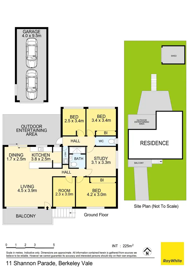 Floorplan of Homely house listing, 11 Shannon Parade, Berkeley Vale NSW 2261