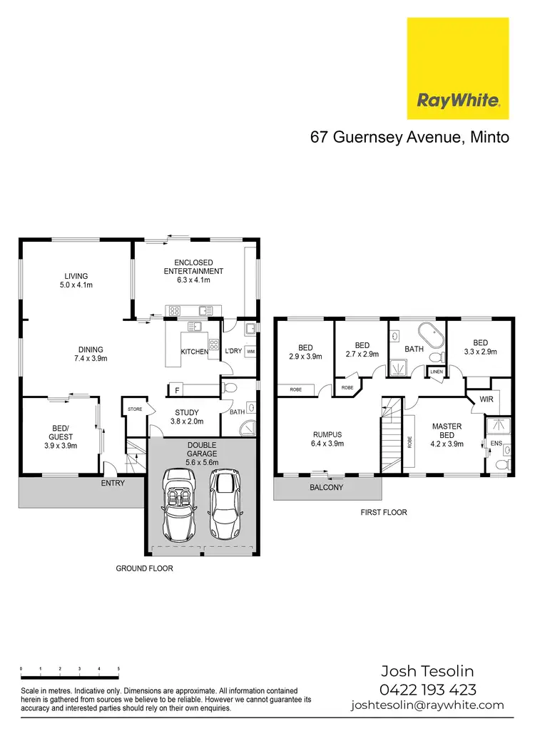 Floorplan of Homely house listing, 67 Guernsey Avenue, Minto NSW 2566