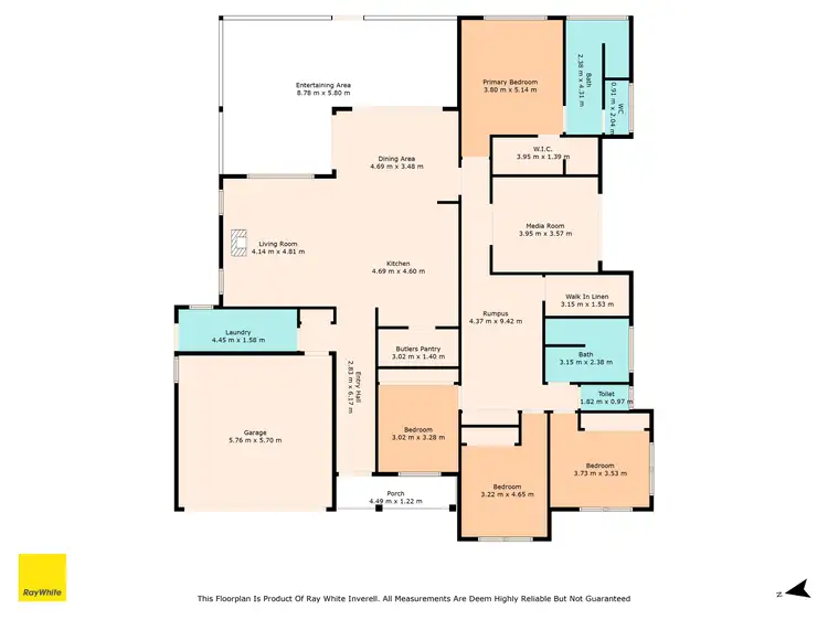 Floorplan of Homely rural property listing, 38 Sylvan Drive, Inverell NSW 2360