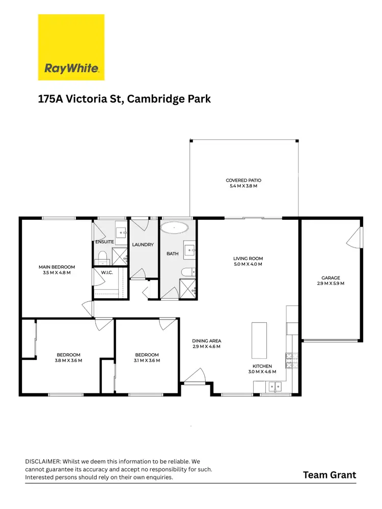 Floorplan of Homely house listing, 2/175 Victoria Street, Cambridge Park NSW 2747