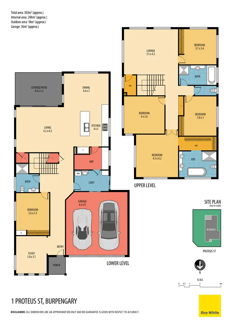 Floorplan of Homely house listing, 1 Proteus Street, Burpengary QLD 4505