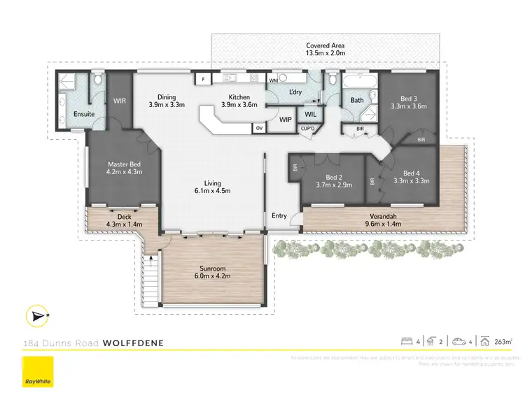 Floorplan of Homely house listing, 184 Dunns Road, Wolffdene QLD 4207
