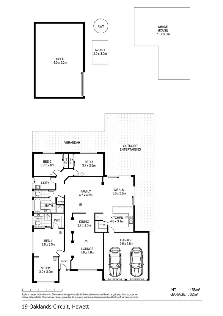 Floorplan of Homely house listing, 19 Oaklands Circuit, Hewett SA 5118