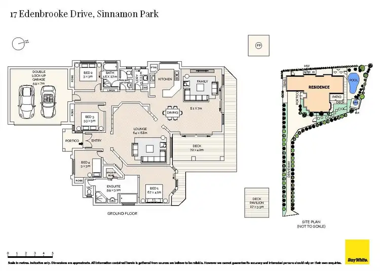 Floorplan of Homely house listing, 17 Edenbrooke Drive, Sinnamon Park QLD 4073