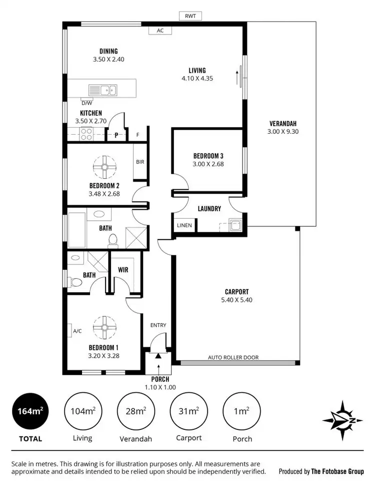 Floorplan of Homely house listing, 1/5 Bishops Hill Road, Happy Valley SA 5159