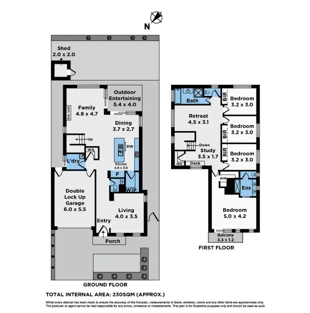 Floorplan of Homely house listing, 24 Langdon Drive, Wyndham Vale VIC 3024