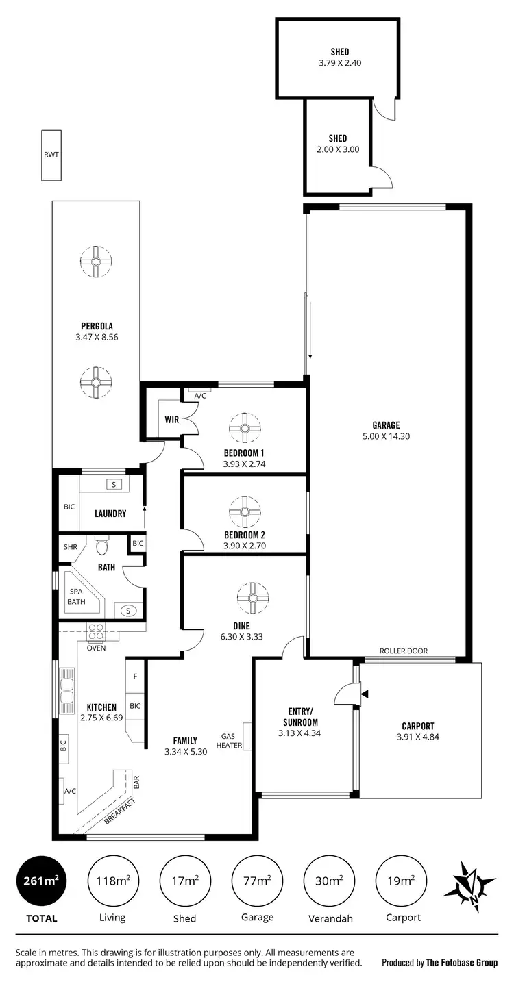 Floorplan of Homely house listing, 18 Dunstone Road, Semaphore Park SA 5019