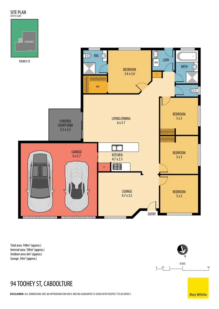 Floorplan of Homely house listing, 94 Toohey Street, Caboolture QLD 4510
