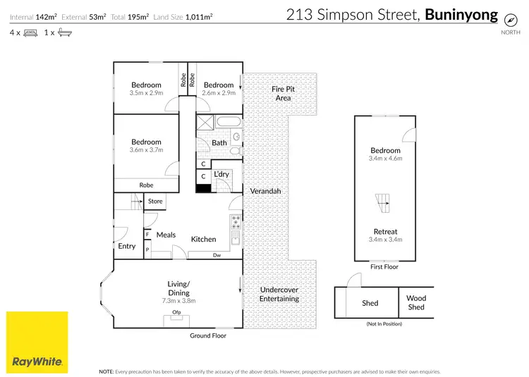 Floorplan of Homely house listing, 213 Simpson Street, Buninyong VIC 3357