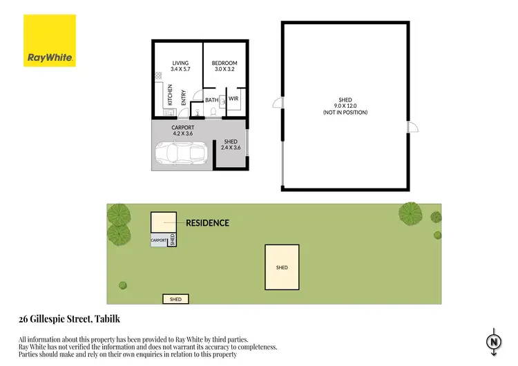 Floorplan of Homely house listing, 26 Gillespie Street, Tabilk VIC 3607