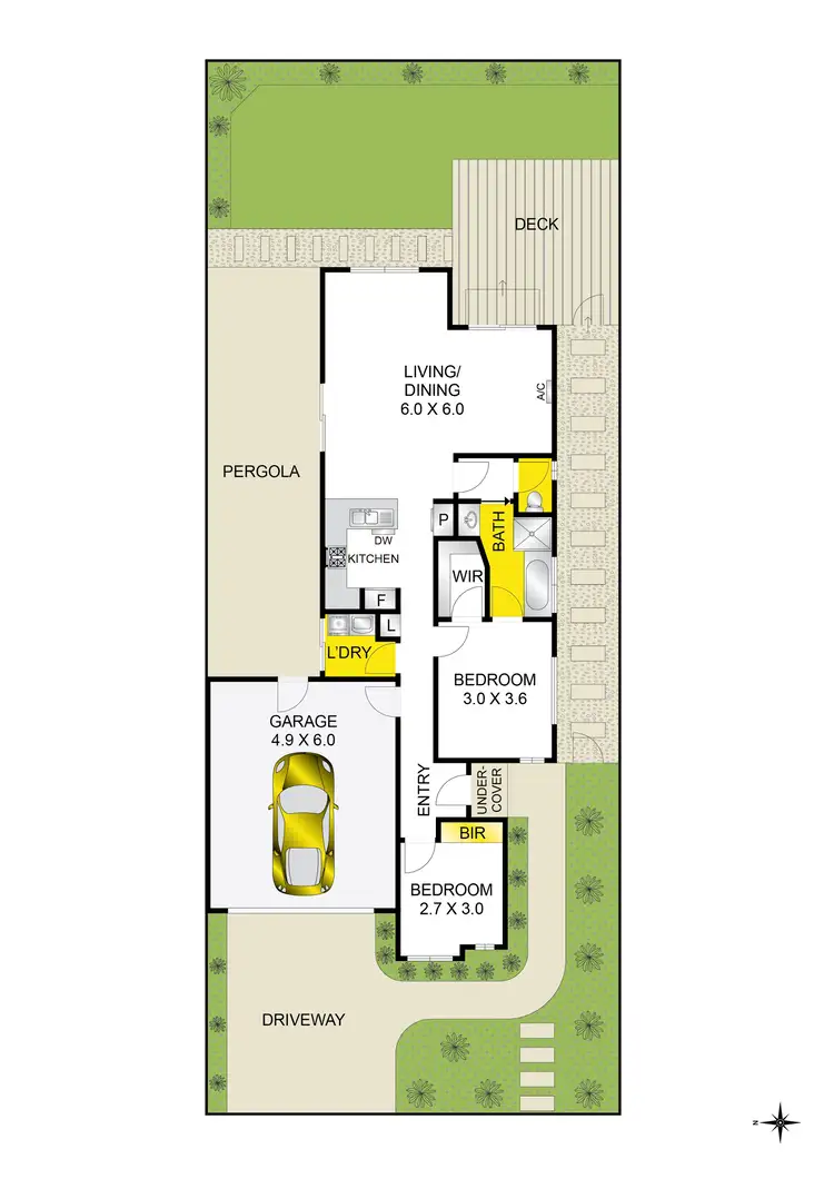 Floorplan of Homely house listing, 5 Oriondo Way, Marshall VIC 3216