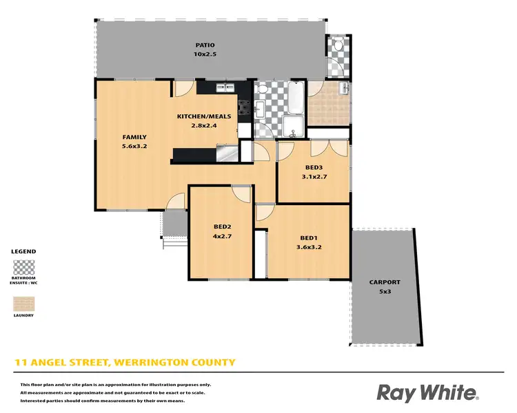 Floorplan of Homely house listing, 11 Angel Street, Werrington County NSW 2747