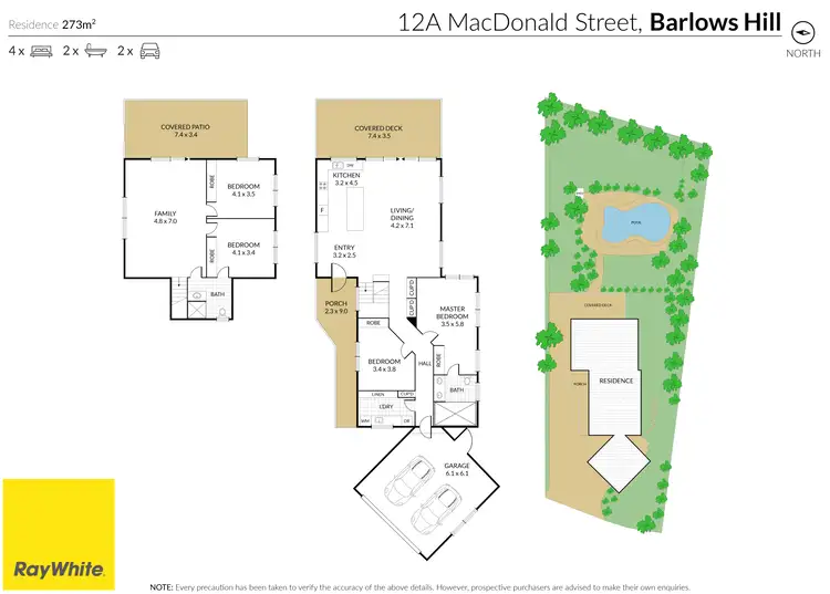 Floorplan of Homely house listing, 12A Macdonald Street, Barlows Hill QLD 4703