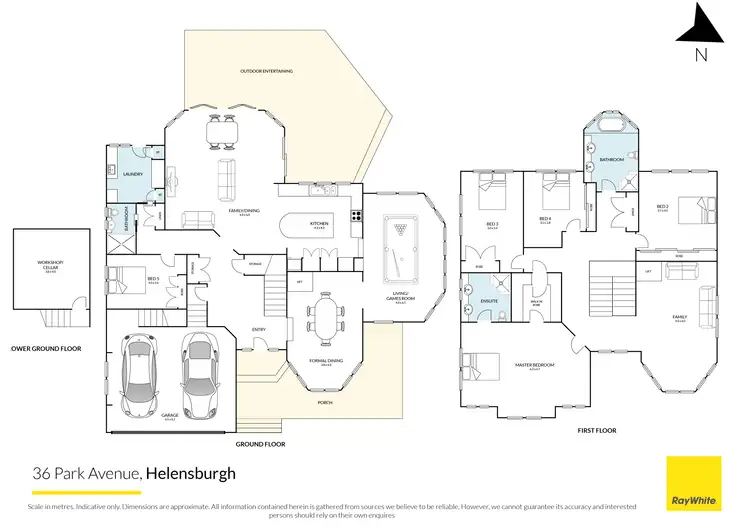 Floorplan of Homely house listing, 36 Park Avenue, Helensburgh NSW 2508
