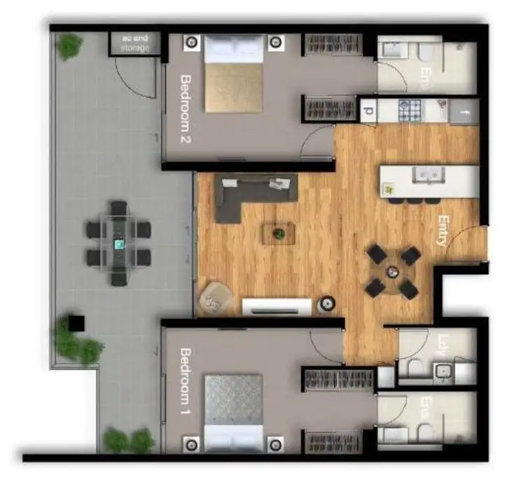 Floorplan of Homely apartment listing, 1201/37 Archer Street, Toowong QLD 4066