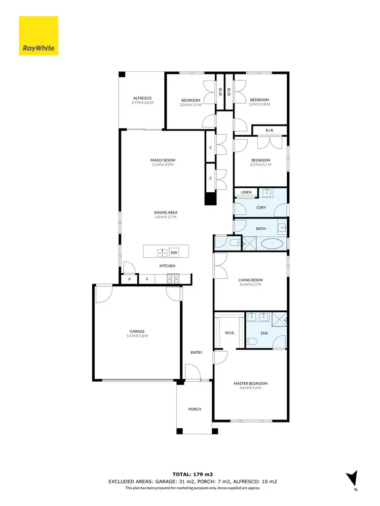 Floorplan of Homely house listing, 28 Orinoco Chase, Werribee VIC 3030