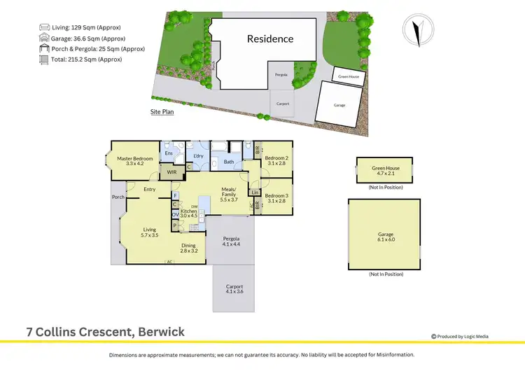Floorplan of Homely house listing, 7 Collins Crescent, Berwick VIC 3806