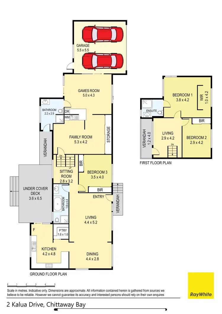 Floorplan of Homely house listing, 2 Kalua Drive, Chittaway Bay NSW 2261