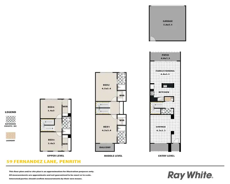 Floorplan of Homely house listing, 59 Fernandez Lane, Penrith NSW 2750