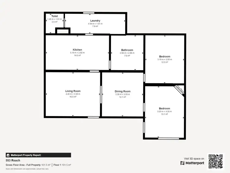Floorplan of Homely house listing, 553 Roach Street, Lavington NSW 2641
