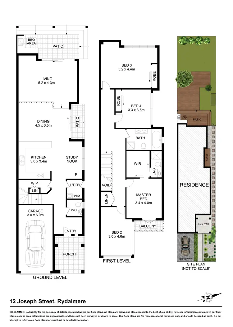 Floorplan of Homely house listing, 12 Joseph Street, Rydalmere NSW 2116