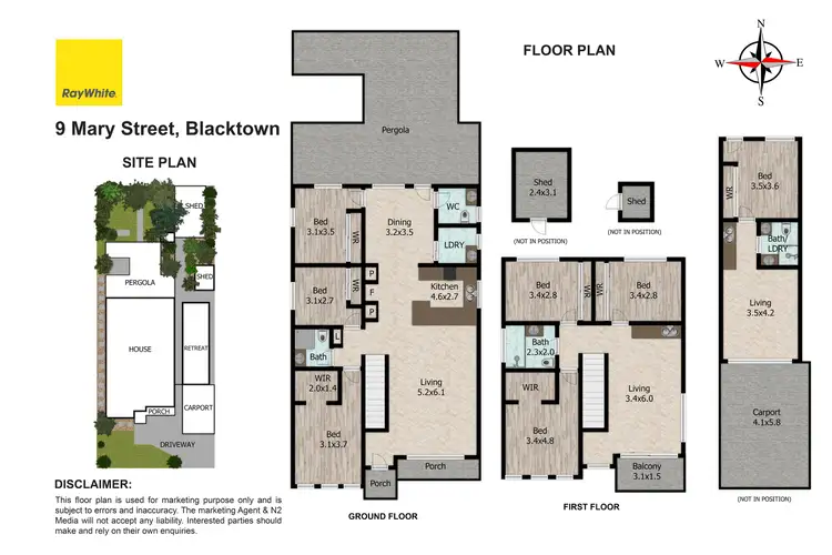 Floorplan of Homely house listing, 9 Mary Street, Blacktown NSW 2148