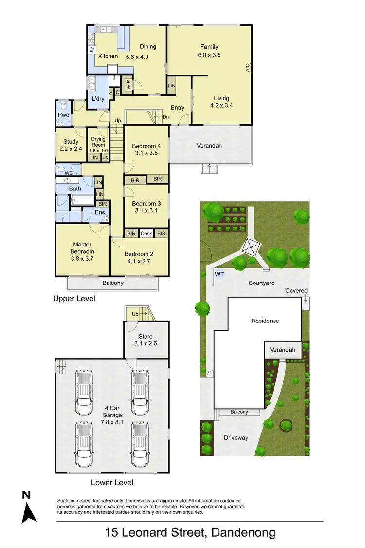 Floorplan of Homely house listing, 15 Leonard Street, Dandenong VIC 3175