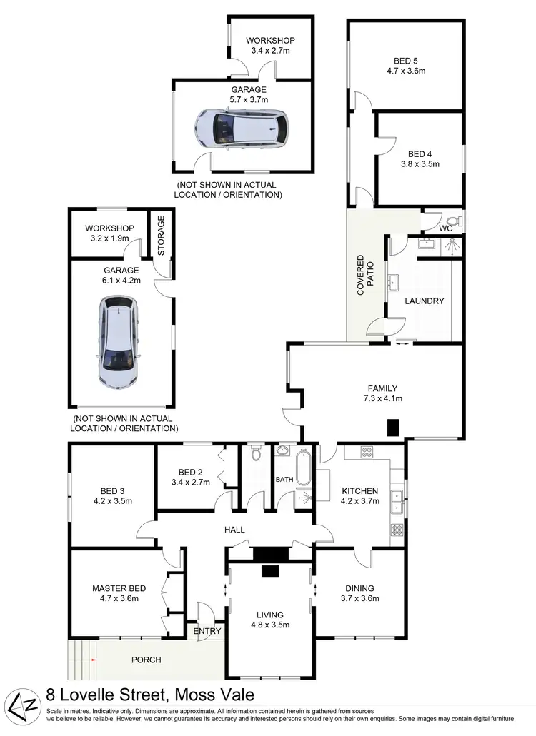 Floorplan of Homely house listing, 8 Lovelle Street, Moss Vale NSW 2577