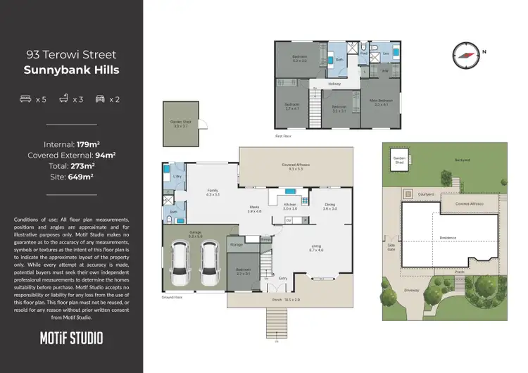Floorplan of Homely house listing, 93 Terowi Street, Sunnybank Hills QLD 4109