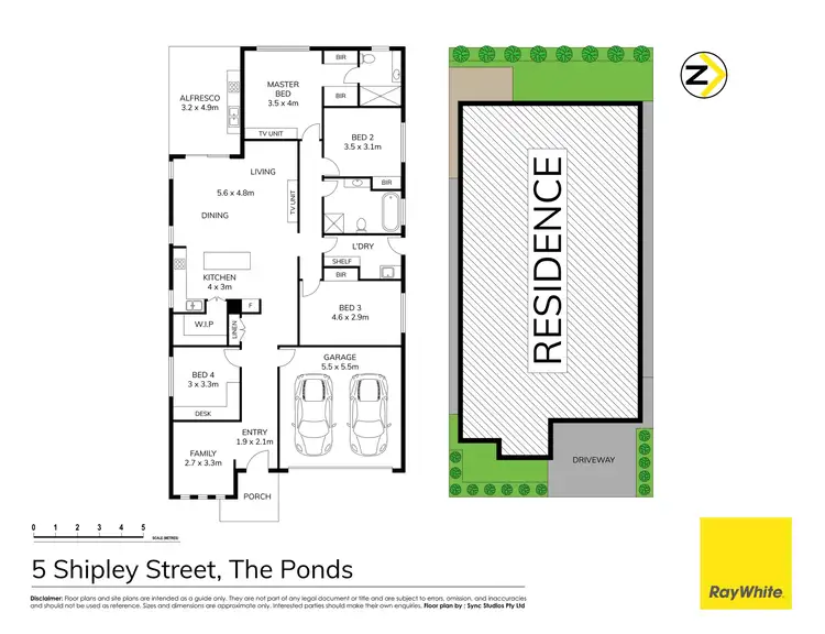 Floorplan of Homely house listing, 5 Shipley Street, The Ponds NSW 2769