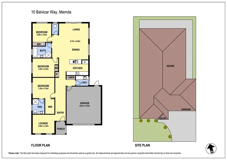 Floorplan of Homely house listing, 10 Balvicar Way, Mernda VIC 3754