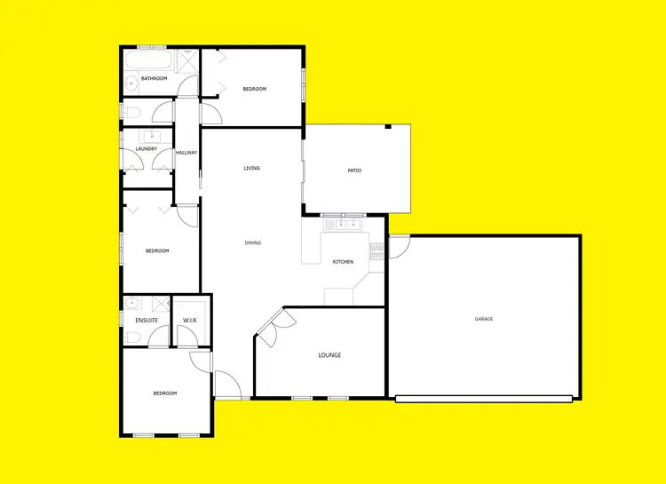 Floorplan of Homely house listing, 29 Hazel Road, Red Cliffs VIC 3496