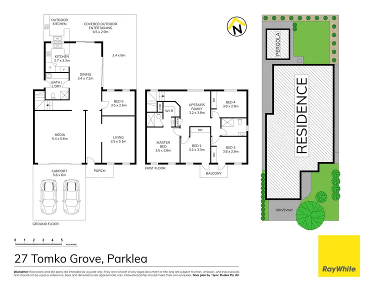 Floorplan of Homely house listing, 27 Tomko Grove, Parklea NSW 2768