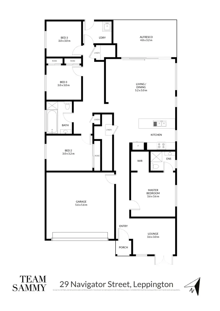 Floorplan of Homely house listing, 29 Navigator Street, Leppington NSW 2179