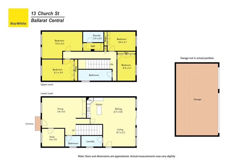 Floorplan of Homely house listing, 13 Church Street, Ballarat Central VIC 3350